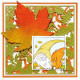 Marianne Design Craftables Background Fall leaves