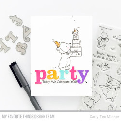 My Favorite Things Special Delivery Clear Stamps