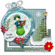 Marianne Design Cardstock A5 Chistmas at Home Metallics