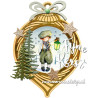 Marianne Design Cardstock A5 Chistmas at Home Metallics