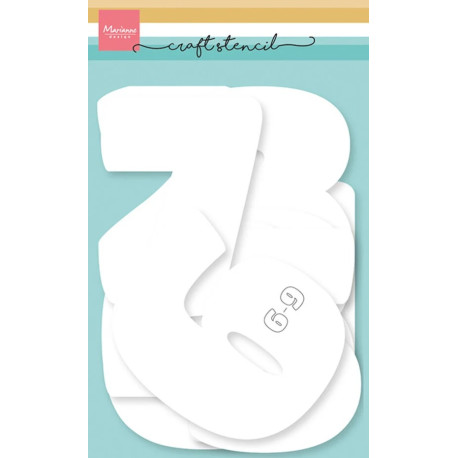 Marianne Design Craft Stencil Numbers