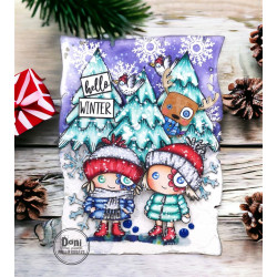 AALL & Create Stamp Set A7 1194 Hey Frosty