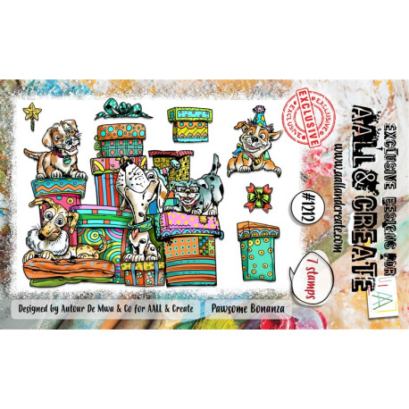 AALL & Create Stamp Set A6 1212 Pawsome Bonanza