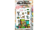 AALL & Create Stamp Set A6 1214 Ribboned Whisker Wonders