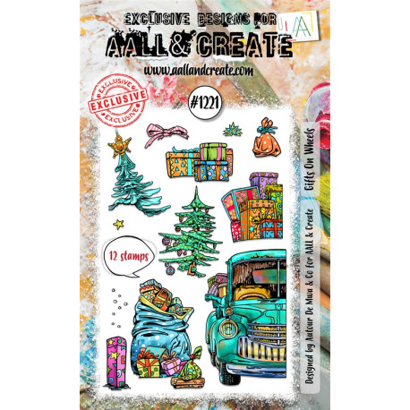 AALL & Create Stamp Set A6 1221 Gifts On Wheels