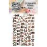 Aall & Create Ephemera Die-cuts Santa’s Pups 69 62pz