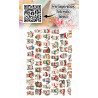 Aall & Create Ephemera Die-cuts Winter Whiskers 71 57pz