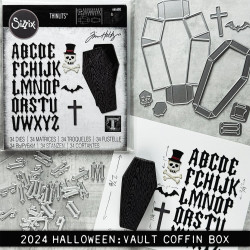 Thinlits Die Set 34pz - Vault Coffin Box  by Tim Holtz 666680
