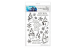 Simon Hurley Create Photopolymer Stamps 6x9 Sketched Snowmen