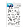 Simon Hurley Create Photopolymer Stamps 6x9 Sketched Snowmen