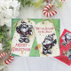 Simon Hurley Create Photopolymer Stamps 6x9 Sketched Santas