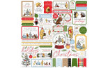 Echo Park Winnie The Pooh Christmas Element Sticker 30x30cm