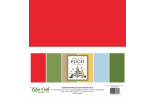 Echo Park Winnie The Pooh Christmas Coordinating Solids Paper Pack 30x30cm