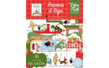 Echo Park Winnie The Pooh Christmas Frames & Tags 33pz