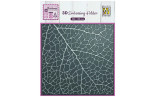 Nellie's Choice 3D Embossing Folder Leaf Grain