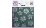 Nellie's Choice 3D Embossing Folder Poinsettia