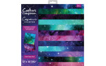 Crafter's Companion Cosmic Collection Paper Pad 30x30cm CARTA PERLATA