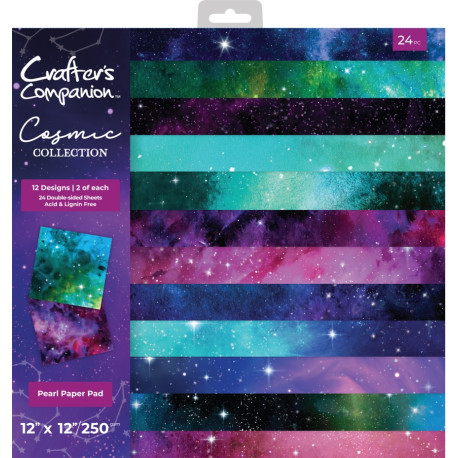 Crafter's Companion Cosmic Collection Paper Pad 30x30cm