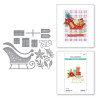 Spellbinders Delivering Joy Sleigh Etched Dies