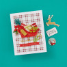 Spellbinders Delivering Joy Sleigh Etched Dies