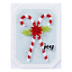 Spellbinders Candy Canes and Holly Etched Dies