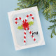 Spellbinders Candy Canes and Holly Etched Dies