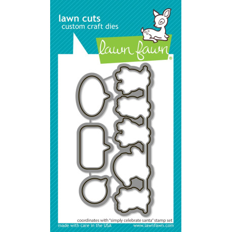 LAWN FAWN Simply Celebrate Santa Cuts