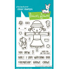 LAWN FAWN You Crow Girl Clear Stamp