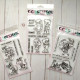 C.C. Design The Gang Clear Stamp