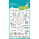 LAWN FAWN Cheesy Christmas Clear Stamp