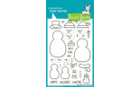 LAWN FAWN Frosty Family Clear Stamp