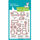 LAWN FAWN Frosty Family Add-On Cuts