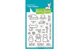 LAWN FAWN Frosty Family Add-On Clear Stamp