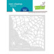 Lawn Fawn Spiderweb Background Stencil 2pz