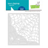 Lawn Fawn Spiderweb Background Stencil 2pz