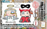 AALL & Create Stamp Set A7 1201 Angel and Devil