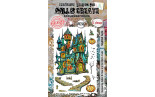 AALL & Create Stamp Set A6 1236 Nightfall Castle