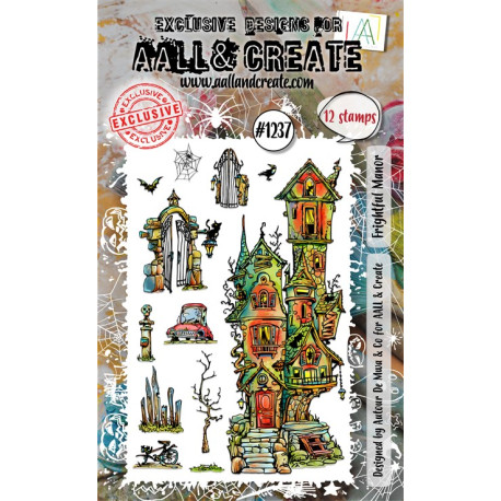 AALL & Create Stamp Set A6 1237 Frightful Manor