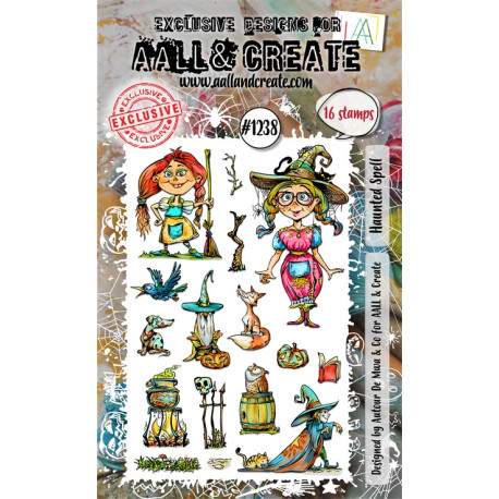 AALL & Create Stamp Set A6 1238 Haunted Spell