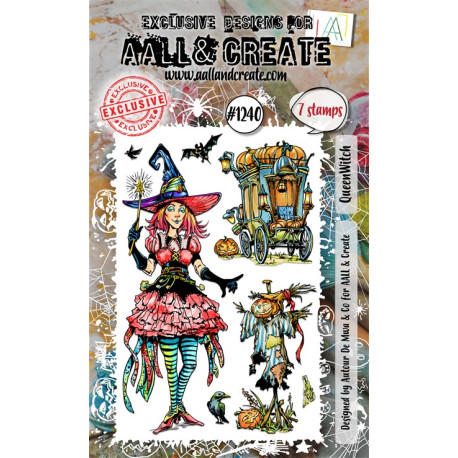 AALL & Create Stamp Set A6 1240 QueenWitch