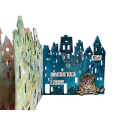 Aall&Create Cutting Dies Building Silhouettes 58