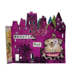 Aall&Create Cutting Dies Building Silhouettes 58