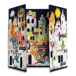 Aall&Create Cutting Dies Building Silhouettes 58