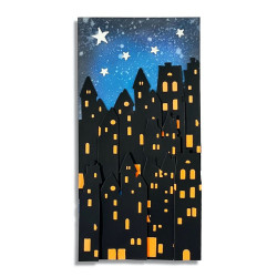 Aall&Create Cutting Dies Building Silhouettes 58