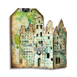 Aall&Create Cutting Dies Building Silhouettes 58