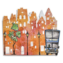Aall&Create Cutting Dies Building Silhouettes 58