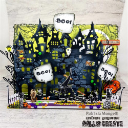 Aall&Create Cutting Dies Phantom Palace 60