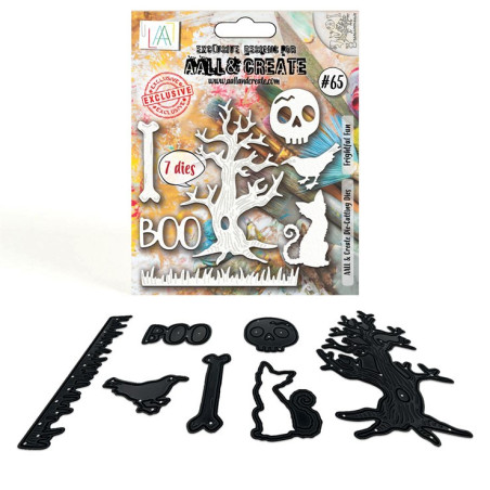 Aall&Create Cutting Dies Frightful Fun 65