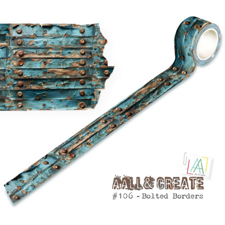 AALL & Create Washi Tape 106 Bolted Borders