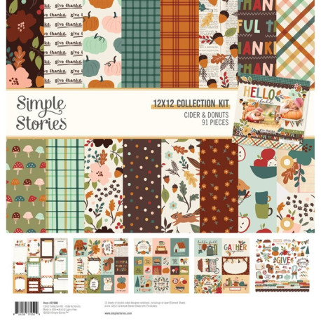 Simple Stories Cider & Donuts Collection Kit 30x30cm